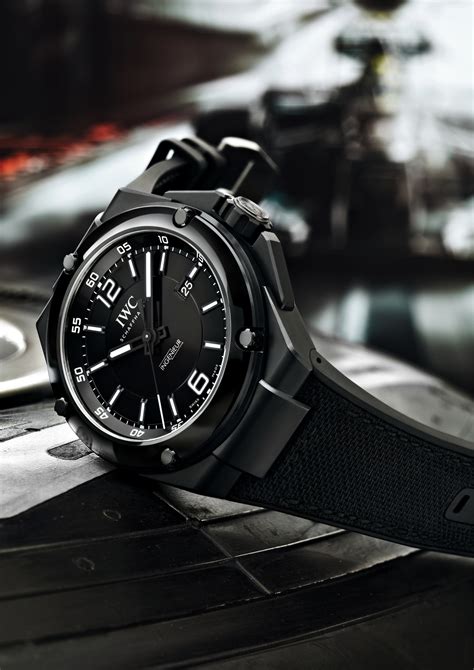 iwc amg black series ceramic|One For The Road: The IWC Ingenieur AMG in an AMG Roadster.